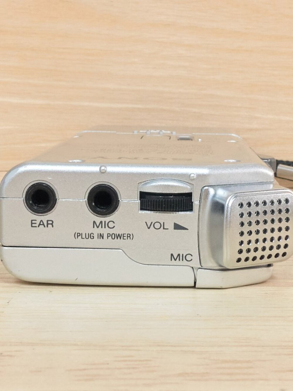 Sony M-830V Microcassette Voice Recorder VOR Auto Reverse Tested Working - Picture 6 of 8